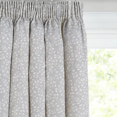 John Lewis John Lewis & Partners Arley Pair Blackout Pencil Pleat Curtains