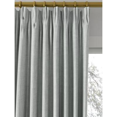 John Lewis John Lewis & Partners Cotton Slub Lined Pencil Pleat Curtains