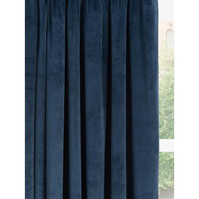 John Lewis John Lewis & Partners Velvet Pair Lined Pencil Pleat Curtains