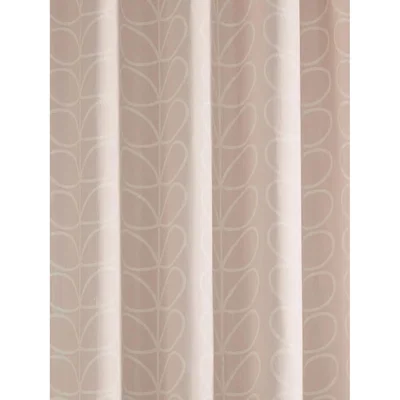 John Lewis Orla Kiely Linear Stem Pair Lined Eyelet Curtains