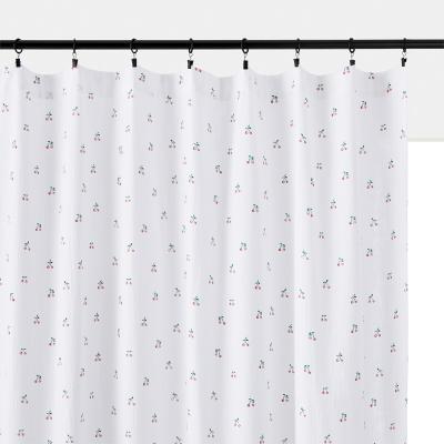 La Redoute Griotte Cotton Muslin Curtain Panel