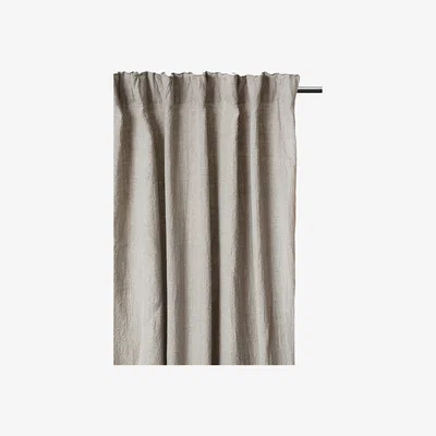 Nordic Nest Sunshine curtain with folding band 140x250 cm Natural