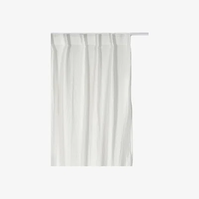 Nordic Nest Himla Sunshine curtain with folding band 140x250 cm Fog (beige)