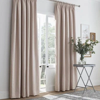 Downtown Ashley Wilde Ardely Tea Rose Blackout Curtains
