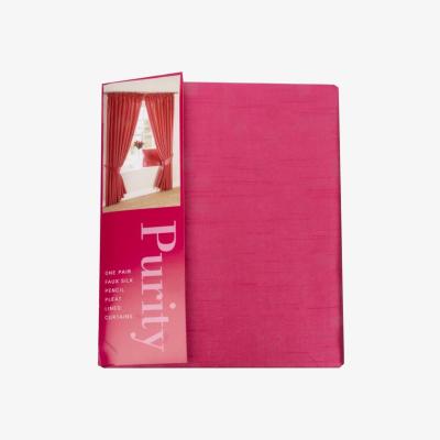 The Range Faux Silk Pencil Pleat Lined Curtains - 229cm / 137cm