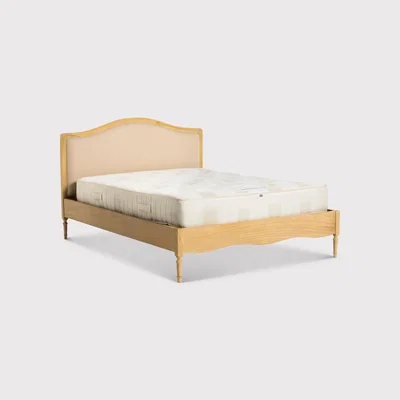 Barker and Stonehouse Cecile 135cm Low Footboard Uph Bed, Neutral | Double | Barker & Stonehouse