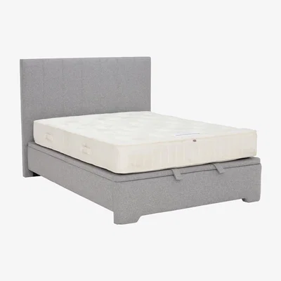 Barker and Stonehouse Cosima Bed Frame 135Cm, Grey | Double | Barker & Stonehouse