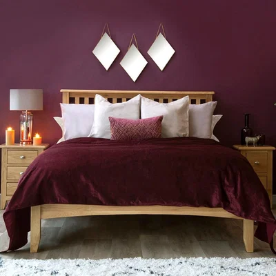 Chiltern Oak Furniture Gloucester Oak Double Bed Frame