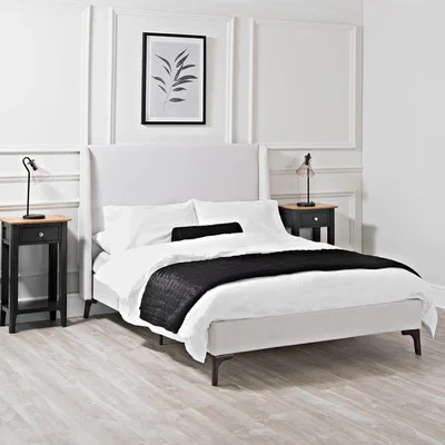 Chiltern Oak Furniture Wandsworth Double Bed Frame Stone