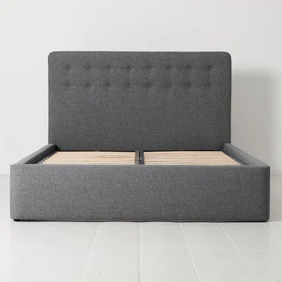 Cuckooland Swyft Bed 01 Stone Linen Bed in a Box - Double