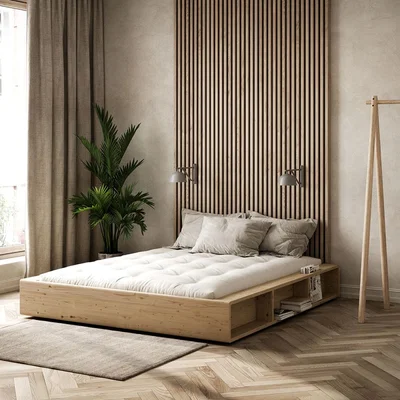 Cuckooland Karup Design Ziggy Bed with Storage Shelves - King