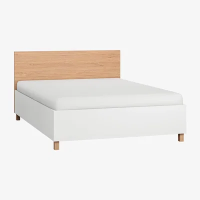 Cuckooland Vox Simple Customisable Double Ottoman Bed - Black