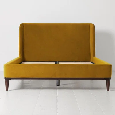 Cuckooland Swyft Bed 02 Mustard Velvet Bed in a Box - Double