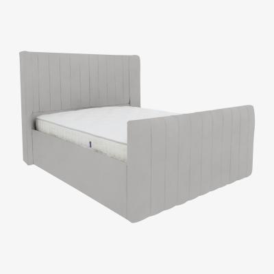 Furniture Village Eira High Foot End Bed Frame - Double - Grey