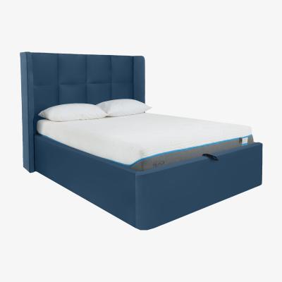 Furniture Village Shiva Ottoman Bed Frame - Double - Blue