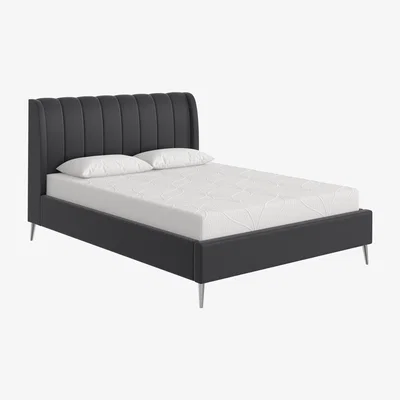 Furniture Village Petal Bed Frame - Double - Black