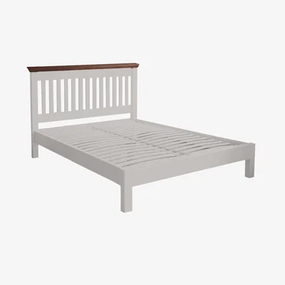 Furniture Village Ottaway Bespoke Slatted Bed Frame - Double - White