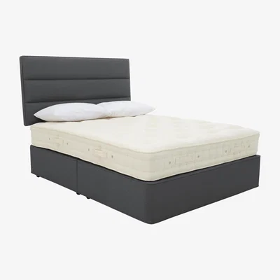 Furniture Village Hypnos - Bespoke Bliss Divan Set - Double - Grey