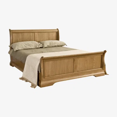 Furniture Village Versailles High Foot End Sleigh Bed Frame - Double