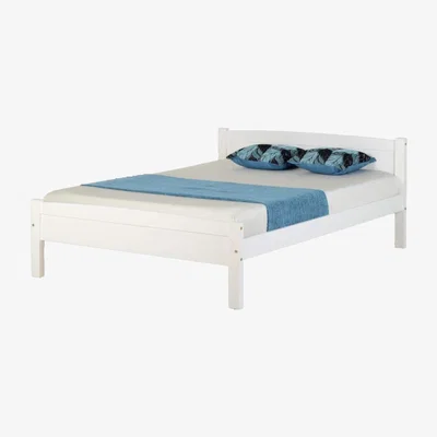 Furniture123 Seconique Amber Double Bed Frame in White