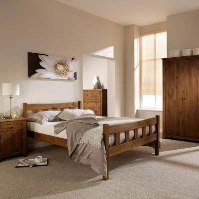 Furniture123 Havana Pine Double Bed Frame - LPD