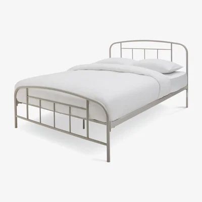 Habitat Habitat Pippa Double Metal Bed Frame - Off White