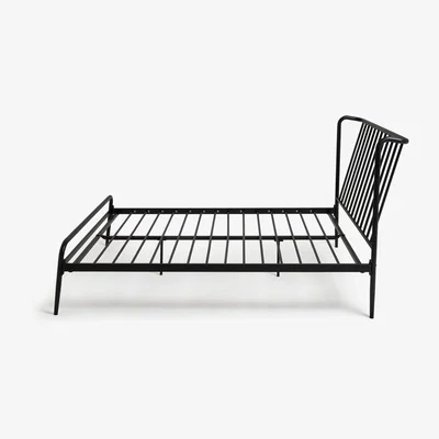 Habitat Habitat Kanso Double Metal Bed Frame - Black