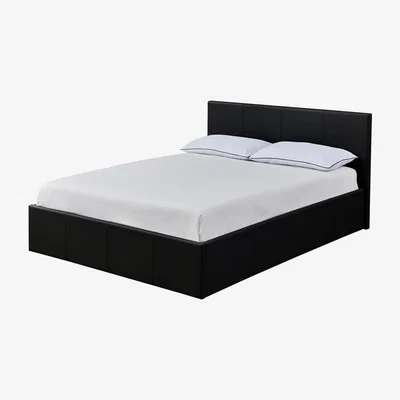 Habitat Habitat Lavendon Small Double Side Opening Bed Frame-Black