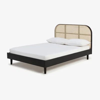 Habitat Habitat Peio Double Oak Bed Frame - Black