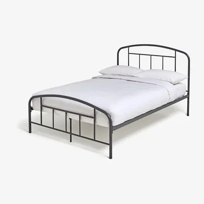 Habitat Habitat Pippa Small Double Metal Bed Frame - Dark Grey