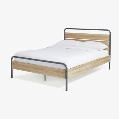 Habitat Habitat Industrial Double Bed Frame - Grey