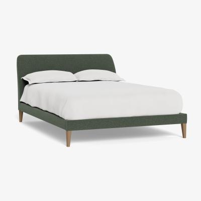 Heal's Heal's Wallis Bed Double Boucle Fern Natural Oak Feet
