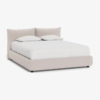Heal's Heal's Pillow Bed Double Tundra Texture Stone