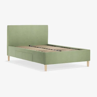 John Lewis John Lewis Emily 2 Drawer Storage Upholstered Bed Frame, Double