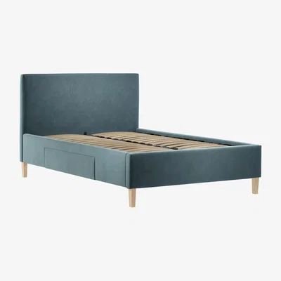 John Lewis John Lewis Emily 2 Drawer Storage Upholstered Bed Frame, Double