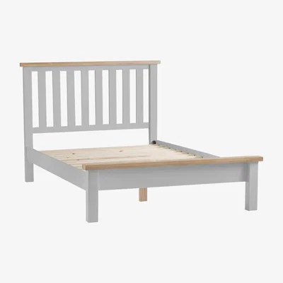 Knees Terranostra Millstone Grey Double Bed Frame
