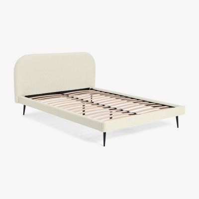 Made.com Eulia Double Bed, Faux Sheepskin
