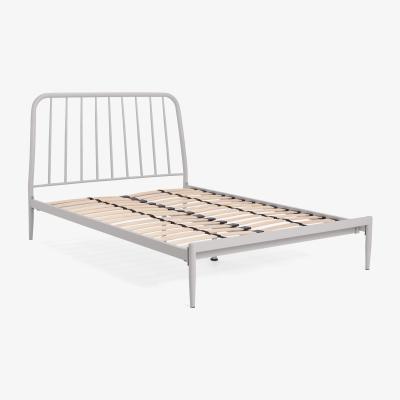 Made.com Alana Double Bed, Pebble Grey