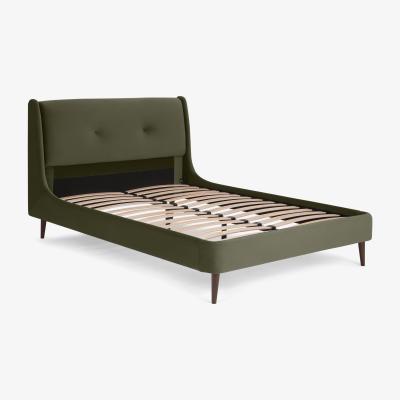 Made.com Raffety Double Bed, Sycamore Green Velvet
