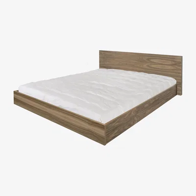 Made in Design Float double bed - 180 x 200 cm by POP UP HOME Natural wood