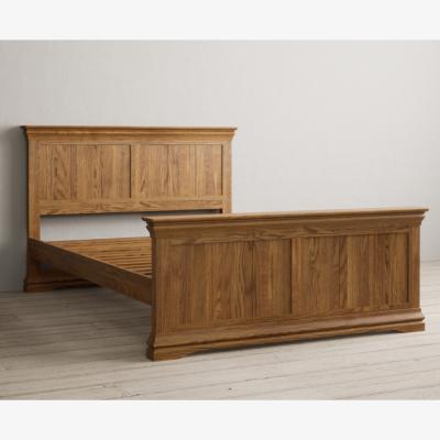 Oak&More Burford Rustic Solid Oak Double Bed