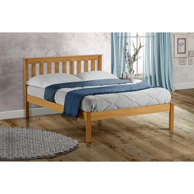 Oak&More Florida Pine Low End Double Bed