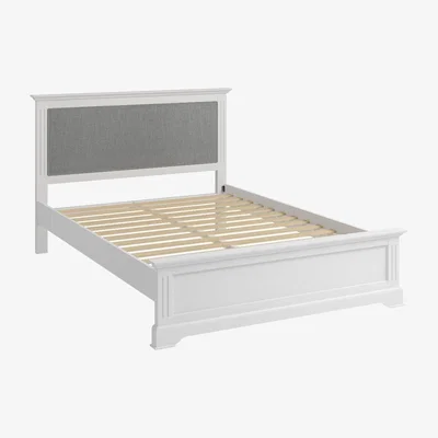 Oak&More Grace White Double Bed
