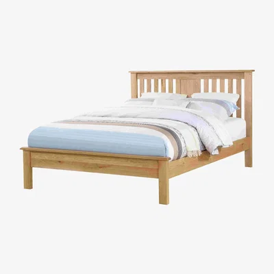 Oak&More Newlyn Low End Double Bed