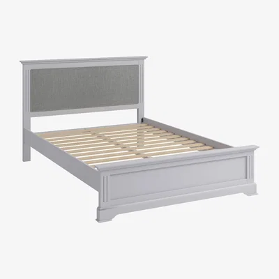 Oak&More Aubrey Grey Double Bed