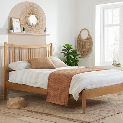 Olivia's Olivia's Blaire Oak Bed / Double