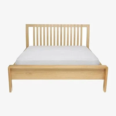 Downtown Ercol Bosco Bed Frame - Double, Wood - []