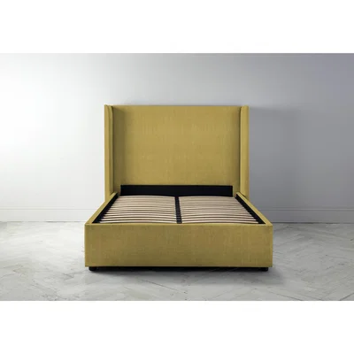 Perch and Parrow Suzie 4'6 Double Bed Frame in Dandelion"