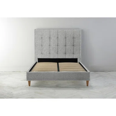 Perch and Parrow Hopper 4'6 Double Bed Frame in The Great White"