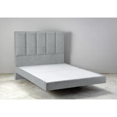 Perch and Parrow Waft 4'6 Double Size Bed Frame in Airforce Blue"